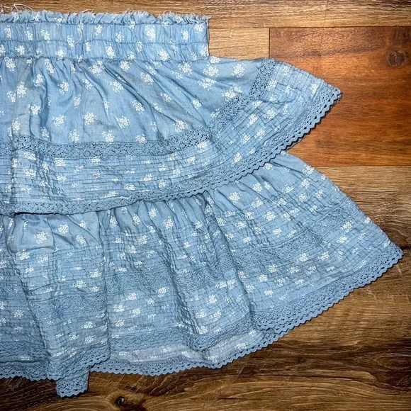❌SOLD❌ aerie Rock N Ruffle Mini Skirt, Size L - Picture 4 of 9